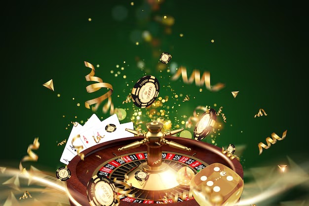Blackjack table with live dealer